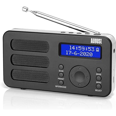 Portable Digital DAB Radio August MB225 DAB FM RDS Function 40