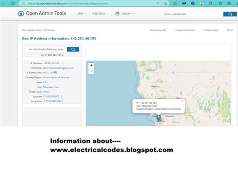 website ip map   extension  firefox en
