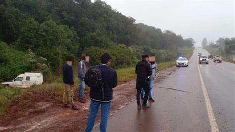 Choque y despiste sin heridos frente al Complejo Las Termas de Oberá