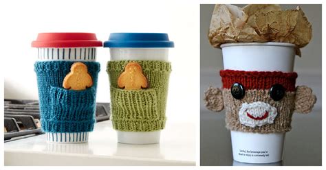 8 Easy Cup Cozy Free Knitting Patterns - Page 2 of 2