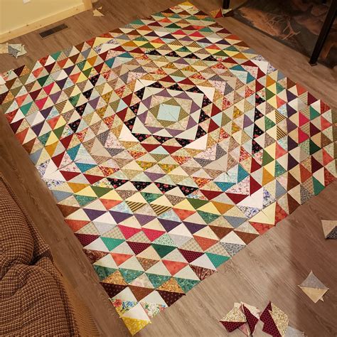 Color Creating And Quilting Tips For A Great Half Square Triangle