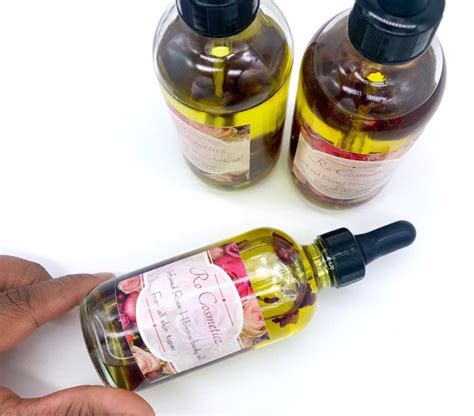 2 Ounce Hibiscus Rose Infused Oil Face And Body Oil All Etsy