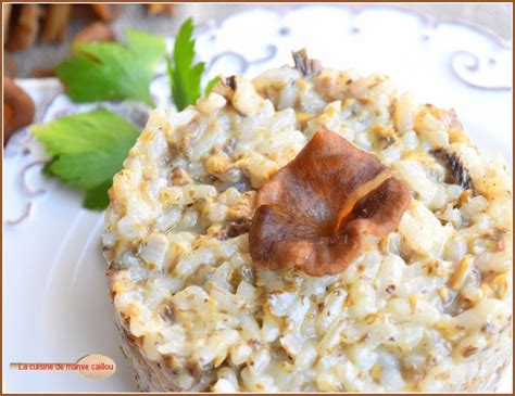 Risotto Aux Chanterelles Parce Que C Est La Saison