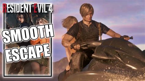 Resident Evil 4 Remake Smooth Escape Trophy Escape On The Water