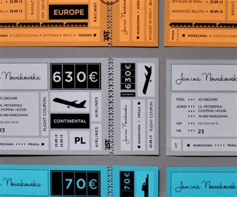 15 inspiring examples of ticket design | Ticket design graphic, Ticket ...