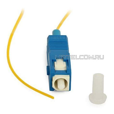 Шнуры монтажные, пигтейлы: Пигтейл (pigtail) SC/UPC SM, обрез, 1.5м