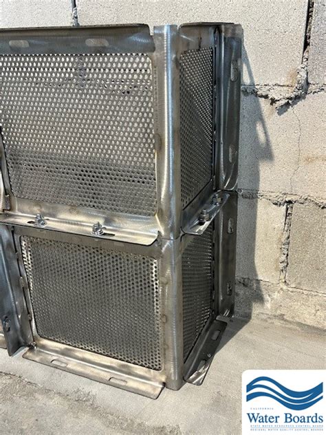 Trash Capture Filter Device Connector Pipe Screen Fabco Industries Inc