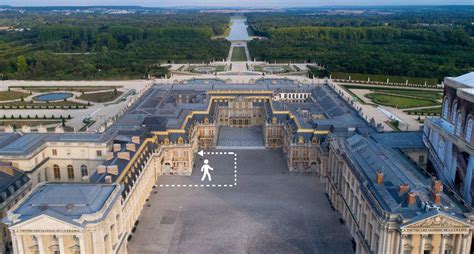 Palace Of Versailles Aerial