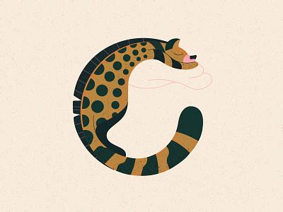 Civet cat by Mary Maka on Dribbble