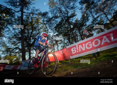 Dutch Pim Ronhaar Pictured In Action During The Men Elite Race At The