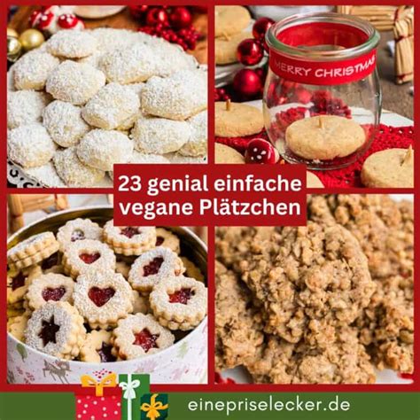 Klassische vegane Plätzchen zum Ausstechen einfach lecker Eine