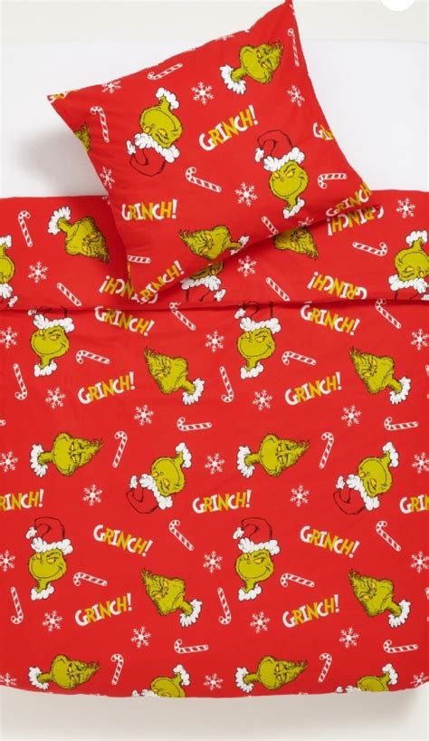 Pościel świąteczna Grinch 160x200 Gratis Katowice Kup teraz na