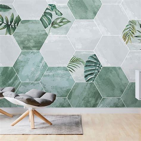 Amazonia Emerald Tropic Porcelain Hexagon Wall And Floor Tile 14 In