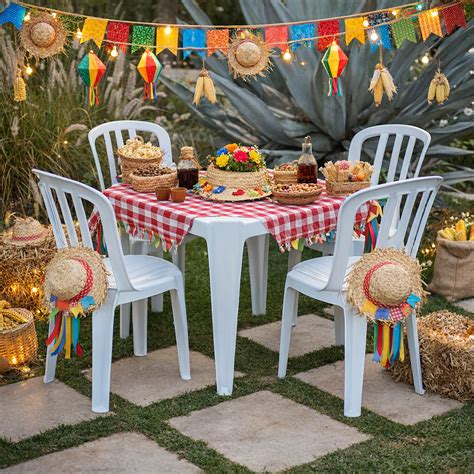 Mesas De Festas Juninas - Locação de Mesas e Cadeiras para Festa Junina no Lauzane Paulista ...