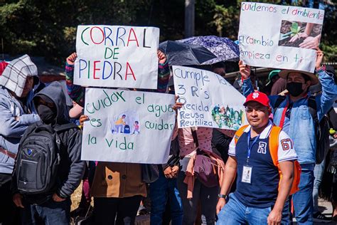 Ambientalistas marchan contra crisis de humedales de montaña en Chiapas