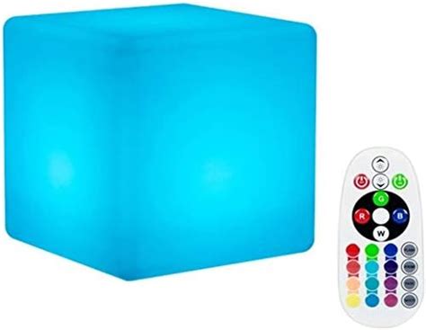 Mr Go Waterproof Led Light Cube Stool Color Changing Mood Lamp Cube