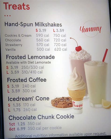 Chick-fil-A menu with prices – SLC menu