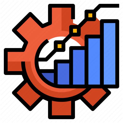 Chart Development Optimization Stock Icon