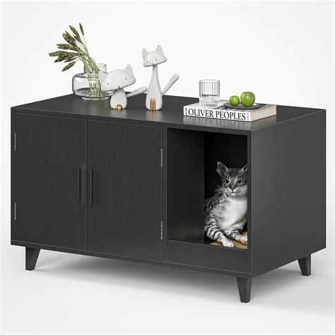 Snapklik STARY Hidden Cat Litter Box Enclosure Furniture