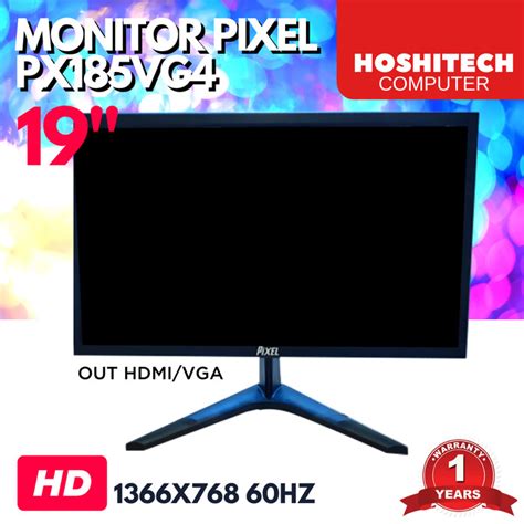 Jual Led Monitor Inch Hd Magix Pixel Hdmi Vga Garansi Th Kota