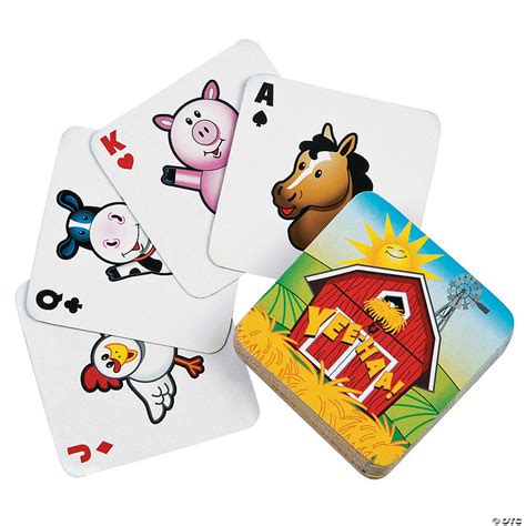 Farm Animal Playing Cards - Discontinued