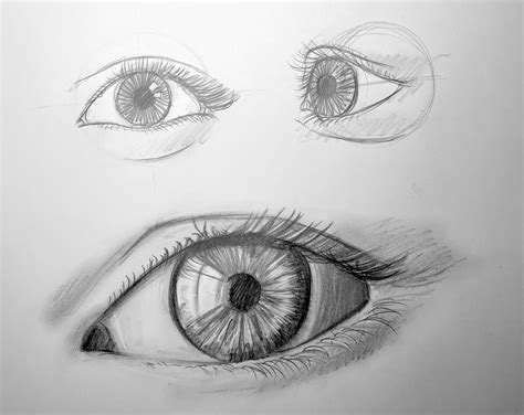 AUGE ZEICHNEN lernen - Zeichenübung mit Video-Tutorial