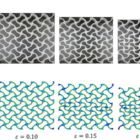 A Deformation Of G Honeycomb Lattice Under Compression B