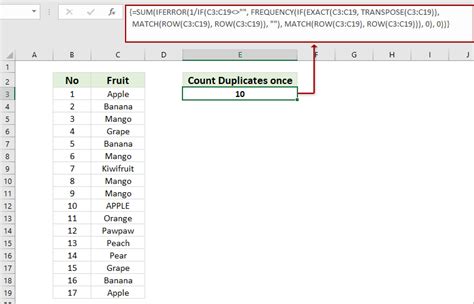 Suchen Hervorheben Filtern Zählen Und Löschen Von Duplikaten In Excel