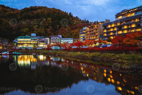 Night view of Lake Kawaguchiko near mount Fuji in Japan 2985914 Stock Photo at Vecteezy