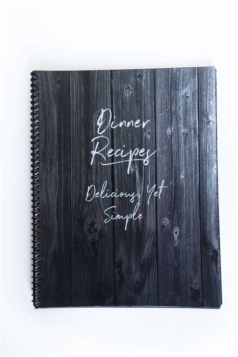 Recipe book on Behance