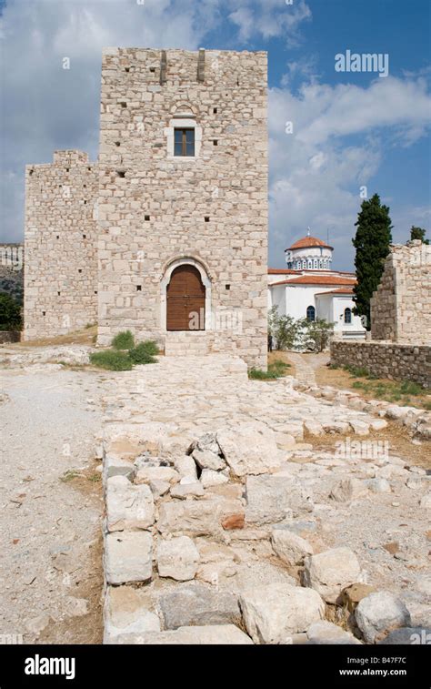 Logothetis castle at Pythagorion samos island greece 2008 Stock Photo - Alamy