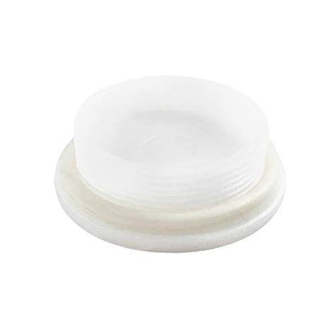 QWORK Bung Cap With 2 Thread Size For 55 Gallon Plastic Drums 4 Pack