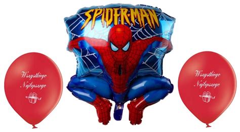 Balon Foliowy SpiderMan Spider Man 55 Cm Urodziny 12752800963 Allegro Pl