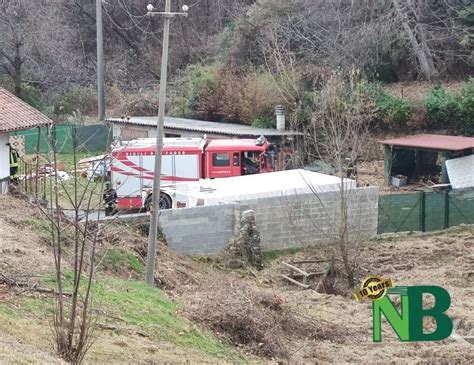 Principi D Incendio A Santo Stefano Vigili Del Fuoco In Azione A