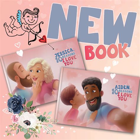 Personalized Love You Book For Couples Brand New