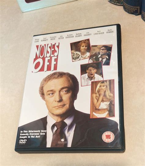 Noises Off DVD 1992 Michael Caine, Carol Burnett, Denholm DVD Christmas ...