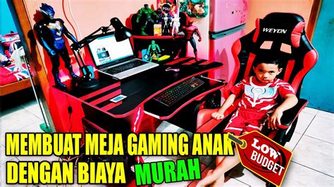 Membuat Meja Gaming Sederhana Dengan Modal Yang Sangat Murah Tapi Keren