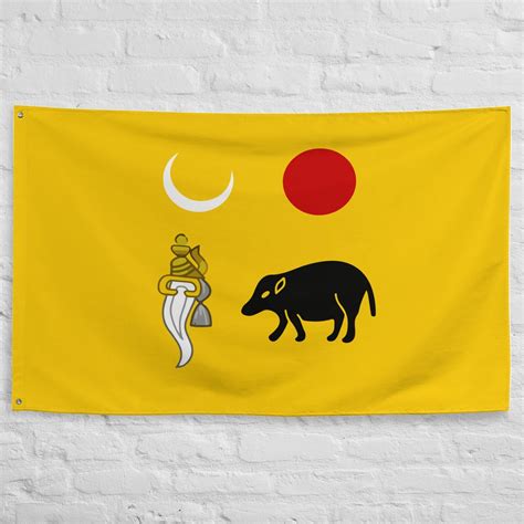 Vijayanagar Empire Flag, Historical Indian Banner, Vijayanagara Dynasty ...