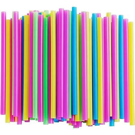 Amazon Tomnk Pack Extra Wide Jumbo Smoothie Straws Inch