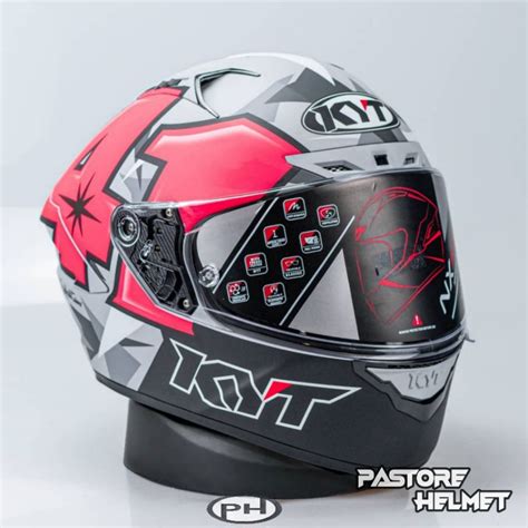 Jual Helm KYT NFR NX Race Espargaro Replica 2019 Matt Grey NFR