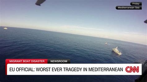 Video Eu Leader Says Greece Migrant Boat Disaster Is Worst Tragedy