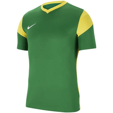 Koszulka męska Nike Dri FIT Park Derby III Jersey zielono żółta CW3826