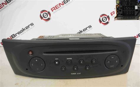 Renault Megane 1999 2002 Radio Cd Player Tuner List Code Store