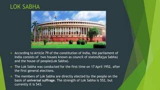 House Of People Lok Sabha PPT