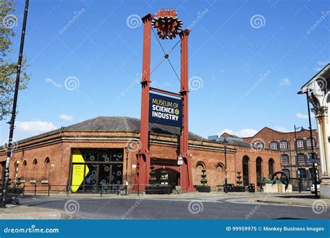 Manchester, UK - 4 May 2017: Exterior of Manchester Museum of Science ...