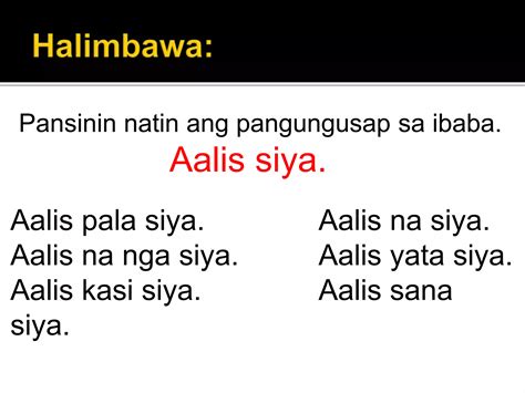 Pang Abay Na Ingklitik Kondisyonal At Kusatibo Discussion Ppt