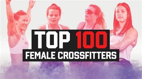 Top Female Crossfit Games Athletes W Brian Friend Youtube