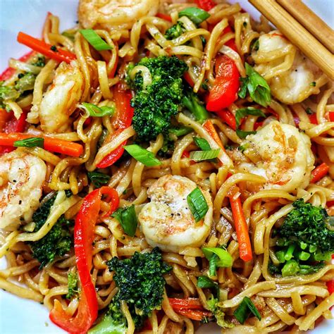 Prawn Chow Mein Recipe Urban Bliss Life