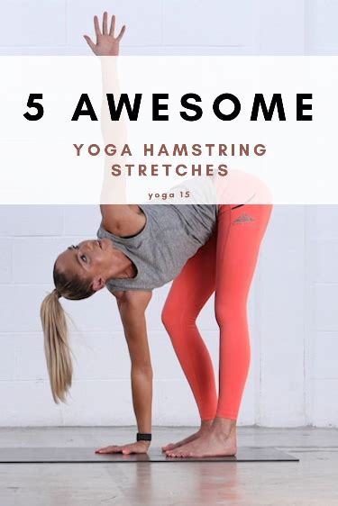 5 Awesome Yoga Hamstring Stretches Artofit