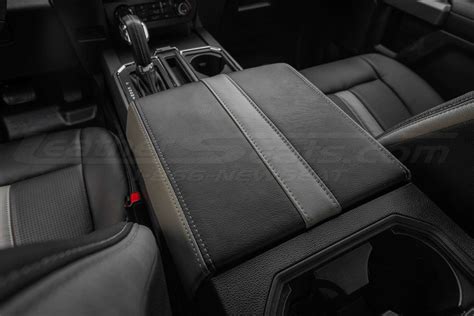 Ford F 150 Leather Kit Black Piazza Grey Stone